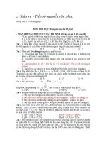 thầy Nguyễn Văn Phúc de thi