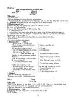 Giáo án lớp 2 _ Mai