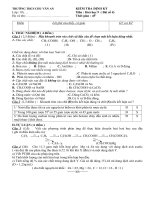 KTĐK Hóa 9 ( bài 2-HKII)