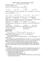 De tu luyen thi vao cap III