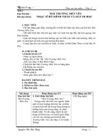 Giáo án âm nhạc lớp 7 