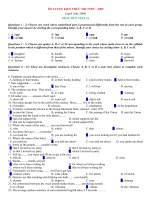 Ôn Thi TNPT- Test 16 & 17