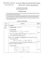 Đáp án Toán TN-THPT-09