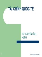 TÀI CHÍNH QUỐC tế 