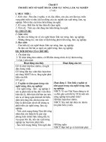 giáo án hướng nghiệp