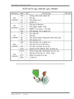 Giáo án lớp 4 tuần 34