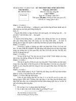 Đề thi chọn học sinh giỏi LỚP 9 cấp tỉnh năm học 2010-2011 môn GIÁO DỤC CÔNG DÂN