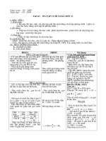 Tiết 67 Đại 9 Ôn tập cuối năm T3(G.A 3 cột)