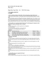 Đề Cương Địa -HKII