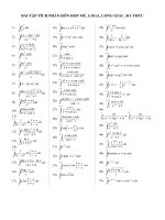 bài tập tp lượng giác minh họa phần tóm tắt