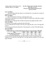 ĐỀ HSG địa 9 HUYỆN BÌNH XUYÊN   lần 1 (2010   2011) 