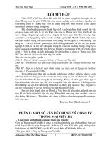 Một số ý kiến đề xuất nhằm nâng cao hiệu quả sử dụng vốn lưu động tại công ty Thương mại Việt Hà.