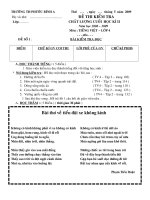 de thi lop 4 hoc ki II