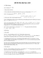 DE THI THU DH VINH MOI NHAT rat hay