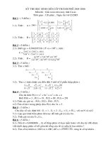 Đề thi GTMT cấp TP 2005-2006