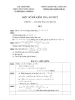 Mot so de KT 45'' Chuong I DS 9