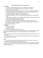 Tổng hợp các đề thi đề cương ôn tập VL7 phận