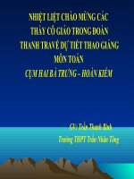 Phương trình đường tròn