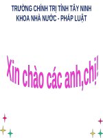 Giáo án HH và PP QLHCNN tiết 1