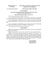 23/2006/QĐ-BGD&ĐT Quy đinh giáo dục hòa nhập trẻ khuyết tật