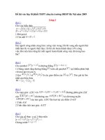 vao lop 10 toan vog 1 dh sư fam HN