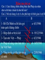 Tiết 32 Những năm đầu của cuộc k/c toàn quốc chống Pháp