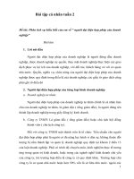 bài tập cá nhân thương mại 1x 