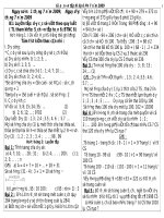 Giáo án ôn hè toán 6 (phần 1)