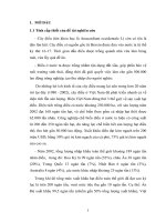 Luận văn sức cạnh tranh hạt điều xuất khẩu của việt nam thực trạng và giải pháp 