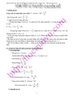 Chuyên đề hay và khó về dòng điện xoay chiều 