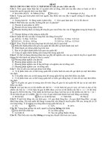 Đề thi thử Đáp án Số 2 có Đáp án(Hay)