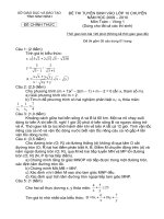 De+DA chuyen LVT-Ninh Binh 2009-2010 (Vong 1)