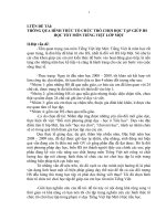 Kinh nghiệm giúp HS học tốt môn Tiếng Việt 1