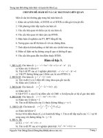 Chuyên đề hàm số