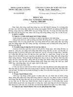 BÁO CÁO XANH HÓA TRƯỜNG HỌC