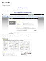 Tạo Chat Box Trên Web