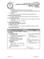 TIết 21 - Tin học 11