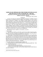 Nghiên cứu đặc điểm sinh sản và một số biện pháp nâng cao khả năng sinh sản của trâu ở huyện Mê Linh – Vĩnh Phúc