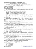 Tong hop kien thuc va de thi tuyen sinh dai hoc cao dang cac nam mon hoa 