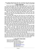 Kinh nghiệm soạn giáo án