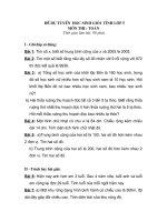 de du tuyen hoc sinh gioi lop 5