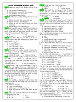 BT Dòng điện xoay chiều