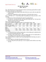 ĐỀ THI THỬ ĐẠI HỌC CAO ĐẲNG MÔN ĐỊA LÝ  26