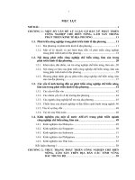 Phát triển công nghiệp chế biến nông, lâm sản trên địa bàn các tỉnh bắc trung bộ 