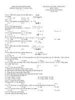 ĐỀ KHẢO SÁT ĐẦU NĂM LỚP 9 MÔN TOÁN