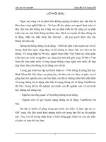 Nghiên cứu về quy hoạch mạng thông tin di động VinaPhone Hà Nội