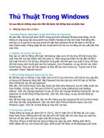 Thủ Thuật Trong Win