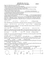 Đề tự luận VL11