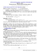 Đề thi thử ĐH số 8