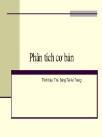 Phân tích cơ bản 